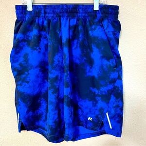 Russell Blue Shorts Men's Med 32/34